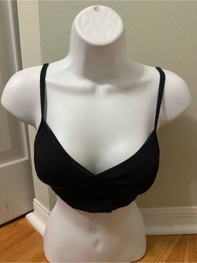Wireless Black Bralette - Comfort Stretch Support Lululemon